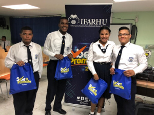IFARHU continúa visitando escuelas con programa “Sube Tu Promedio”