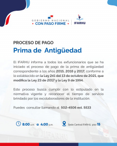 prima de antiguedad
