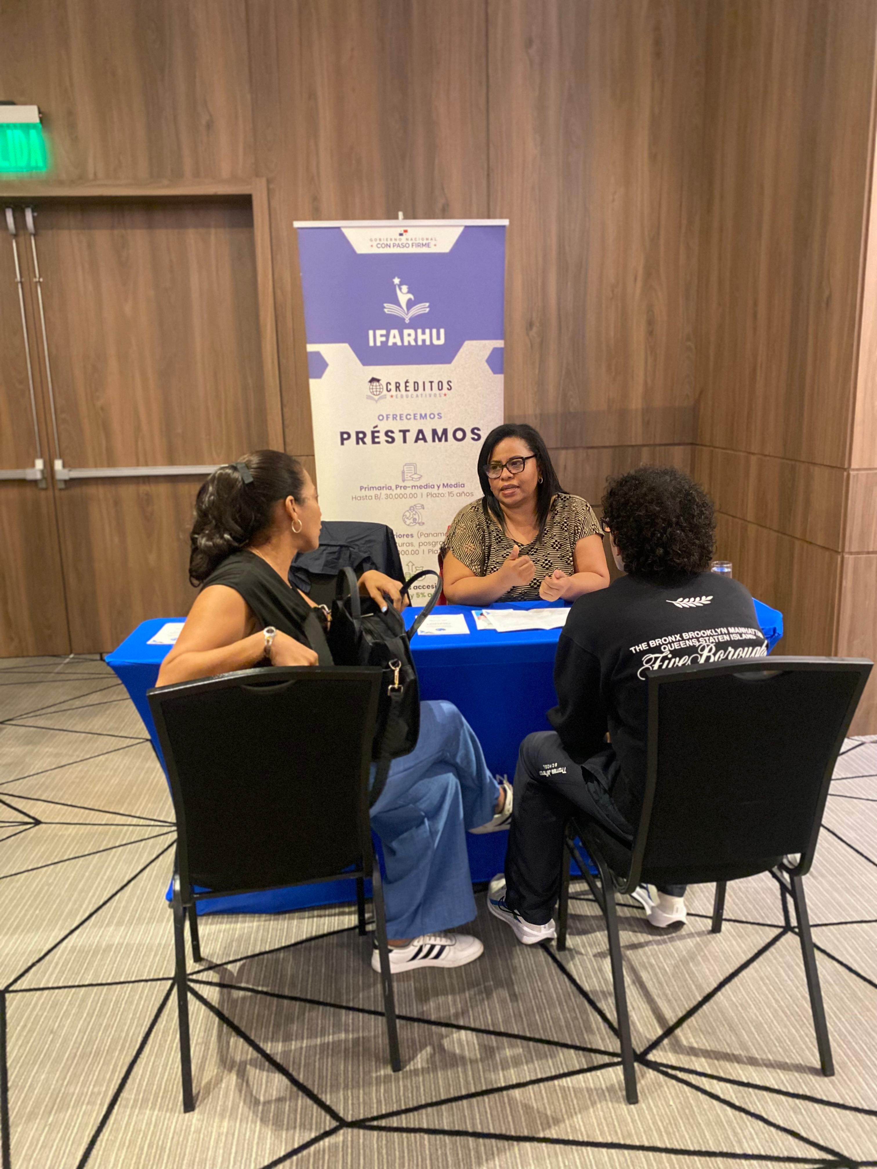 IFARHU promueve créditos educativos para estudios en el extranjero durante la Feria Edu-Growth Connection 2025
