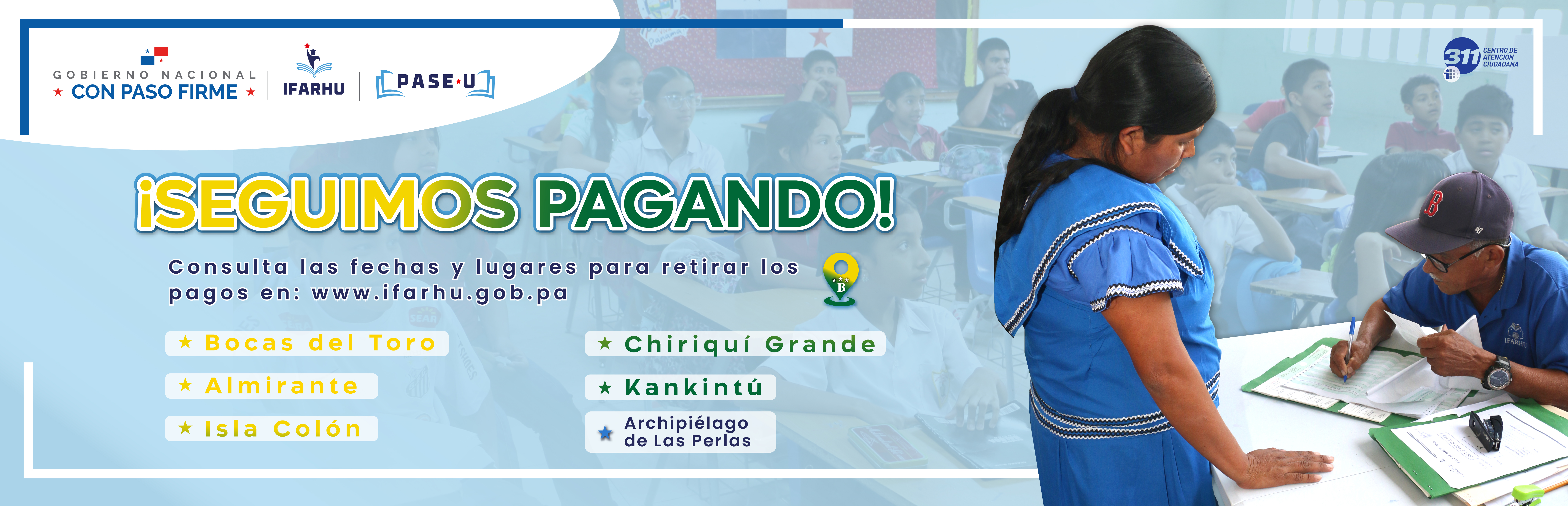 IFARHU continúa con la entrega del PASE-U en distintas regiones del país