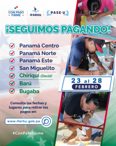Más de 280 mil estudiantes recibirán pagos del Pase-U del 23 al 28 de febrero en la ciudad capital